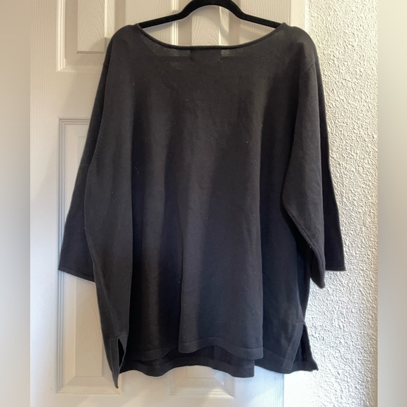 Bob Mackie Wearable Art | Beaded and Dangling Pearl Sweater | Women’s Size XXL - Picture 2 of 6